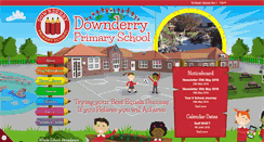 Desktop Screenshot of downderryprimaryschool.com